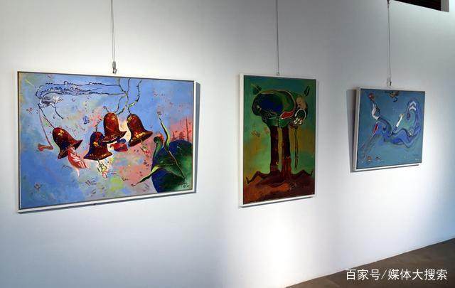 跨越喜马拉雅的艺术对话 尼泊尔女画家拉吉尼画展在香海禅寺开幕